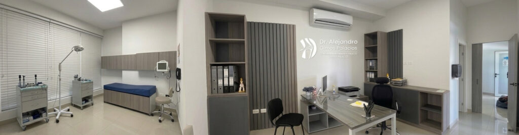 Consultorio de traumatología y ortopedia del Dr. Alejandro Olmos Palacios en Culiacán